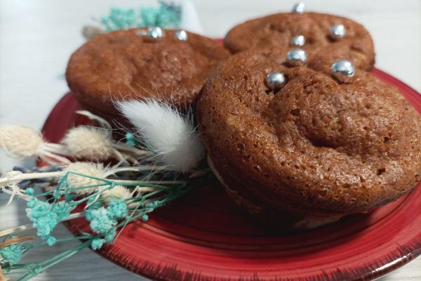 Muffins choco-banane